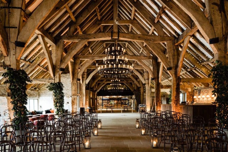 Tithebarn ceremony room skipton bolton abbey